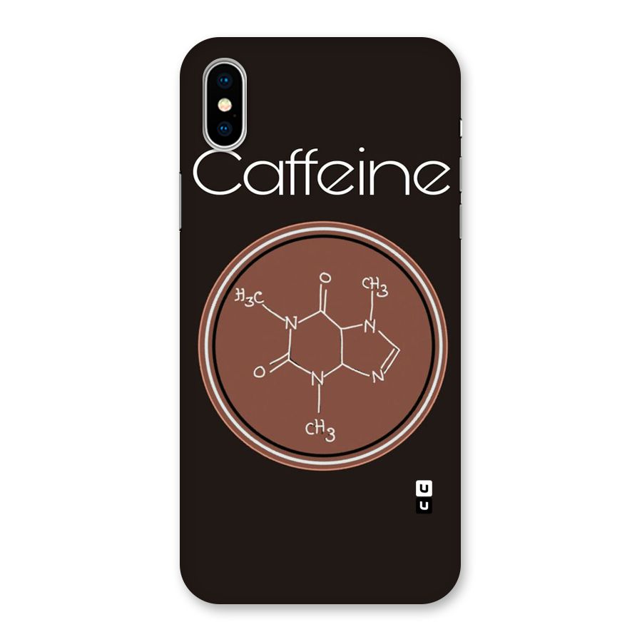 Caffeine Making Back Case for iPhone XS