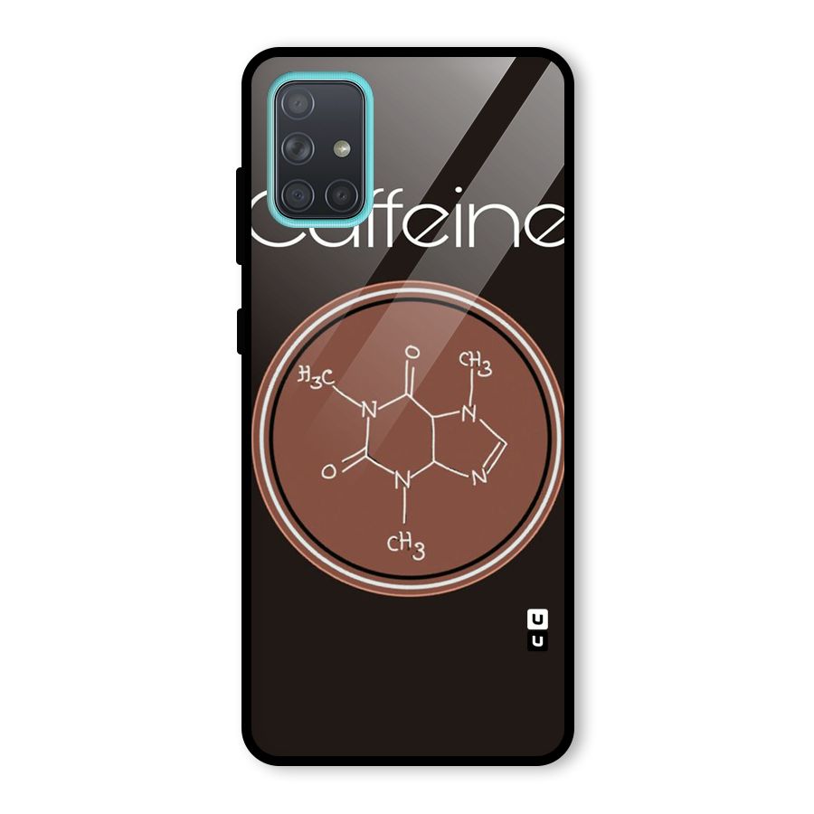 Caffeine Making Glass Back Case for Galaxy A71