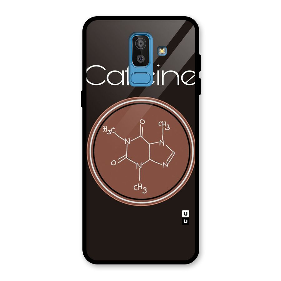 Caffeine Making Glass Back Case for Galaxy J8