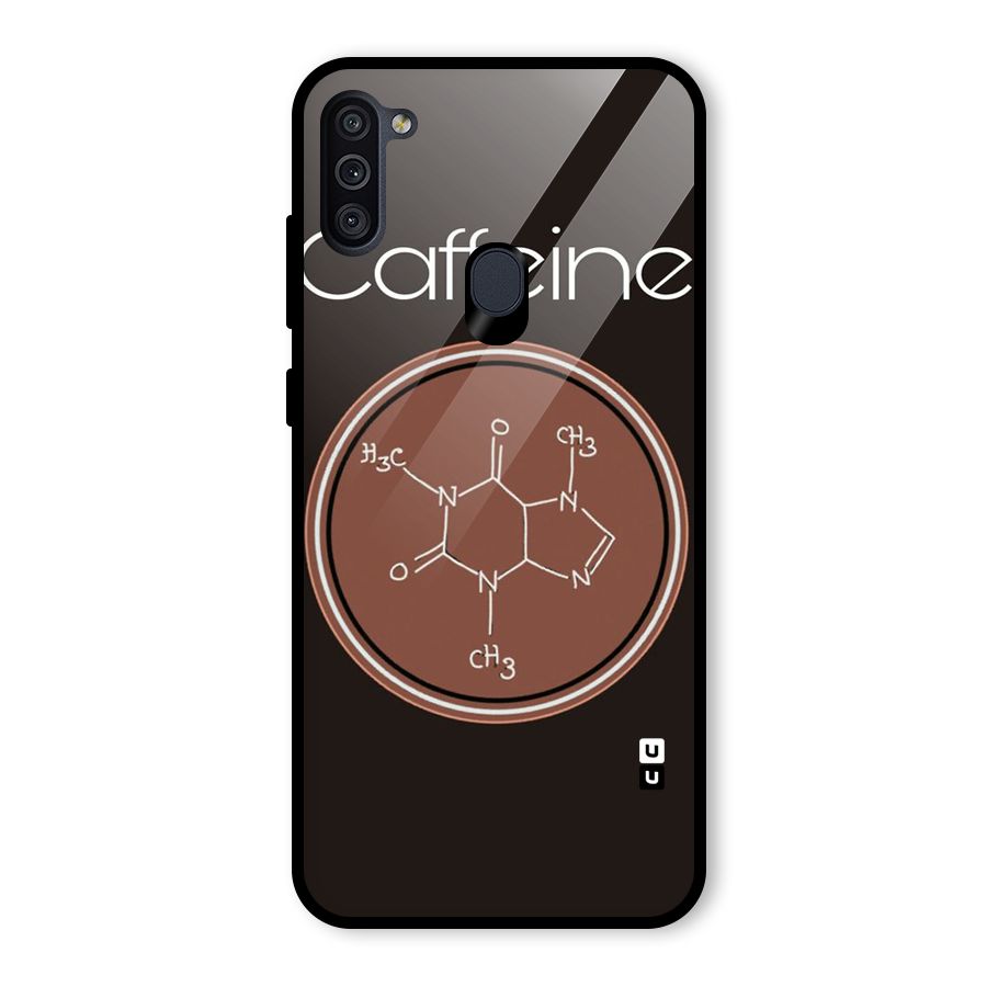 Caffeine Making Glass Back Case for Galaxy M11