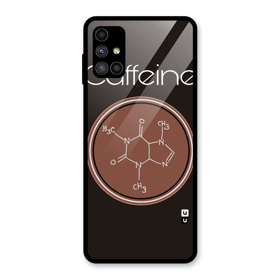 Caffeine Making Glass Back Case for Galaxy M51
