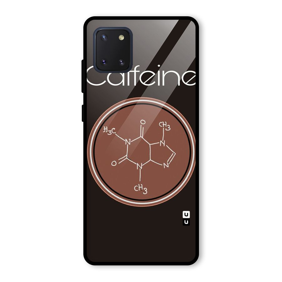 Caffeine Making Glass Back Case for Galaxy Note 10 Lite