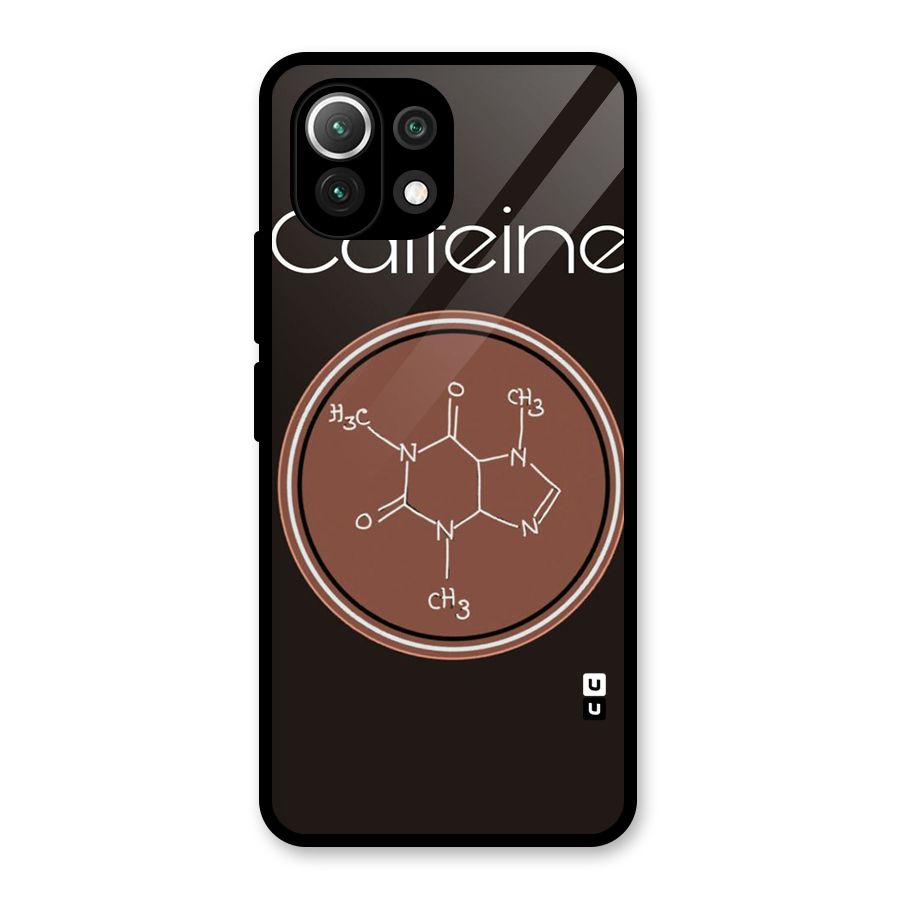 Caffeine Making Glass Back Case for Mi 11 Lite