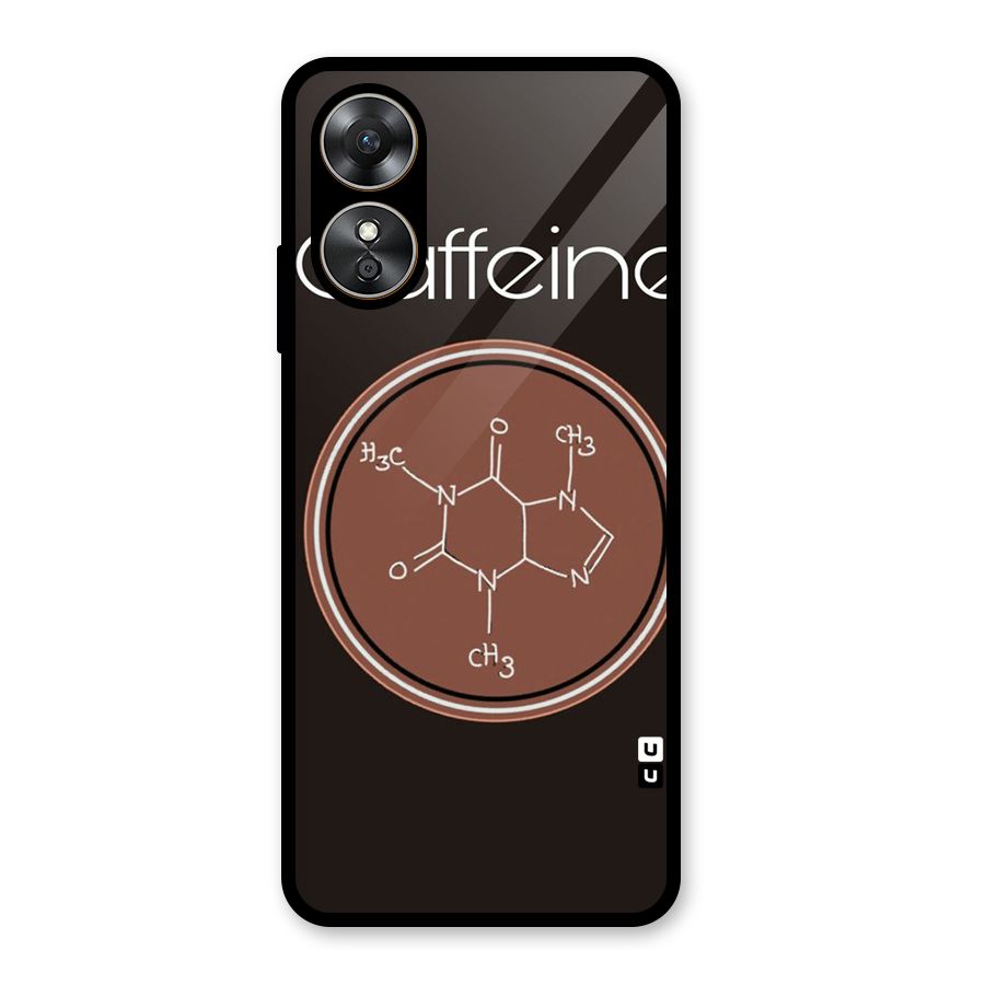 Caffeine Making Glass Back Case for Oppo A17