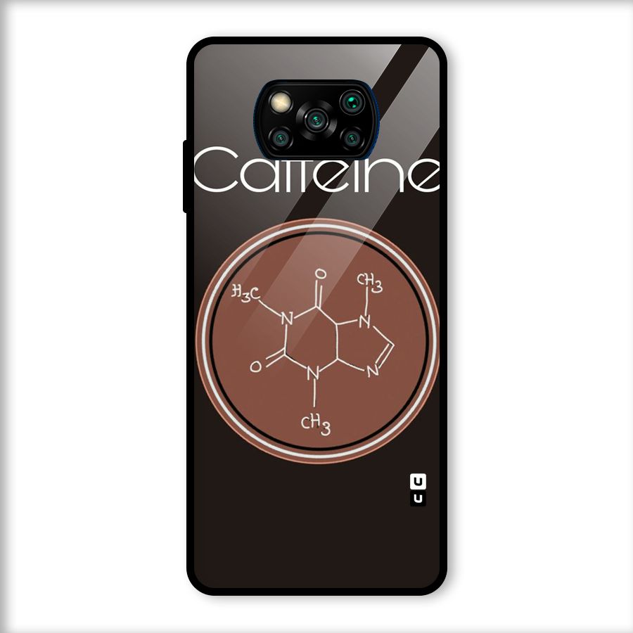 Caffeine Making Glass Back Case for Poco X3