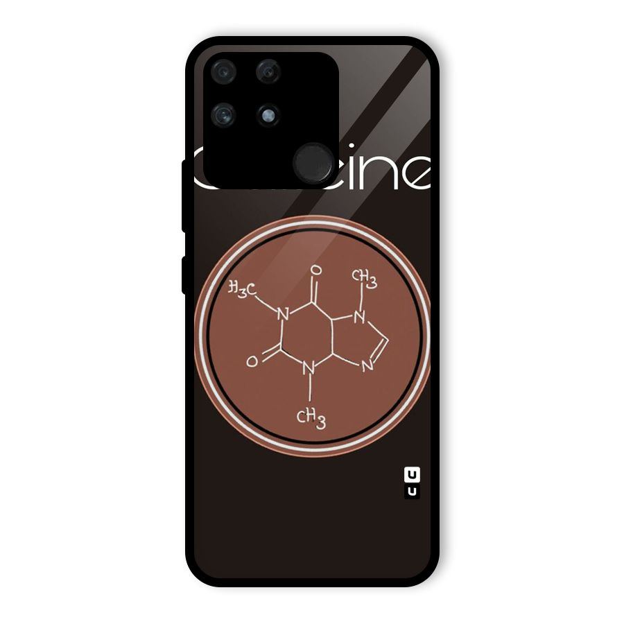 Caffeine Making Glass Back Case for Realme Narzo 50A