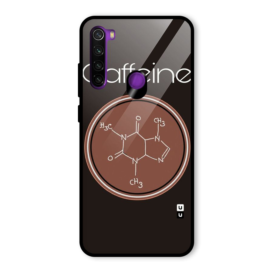 Caffeine Making Glass Back Case for Redmi Note 8