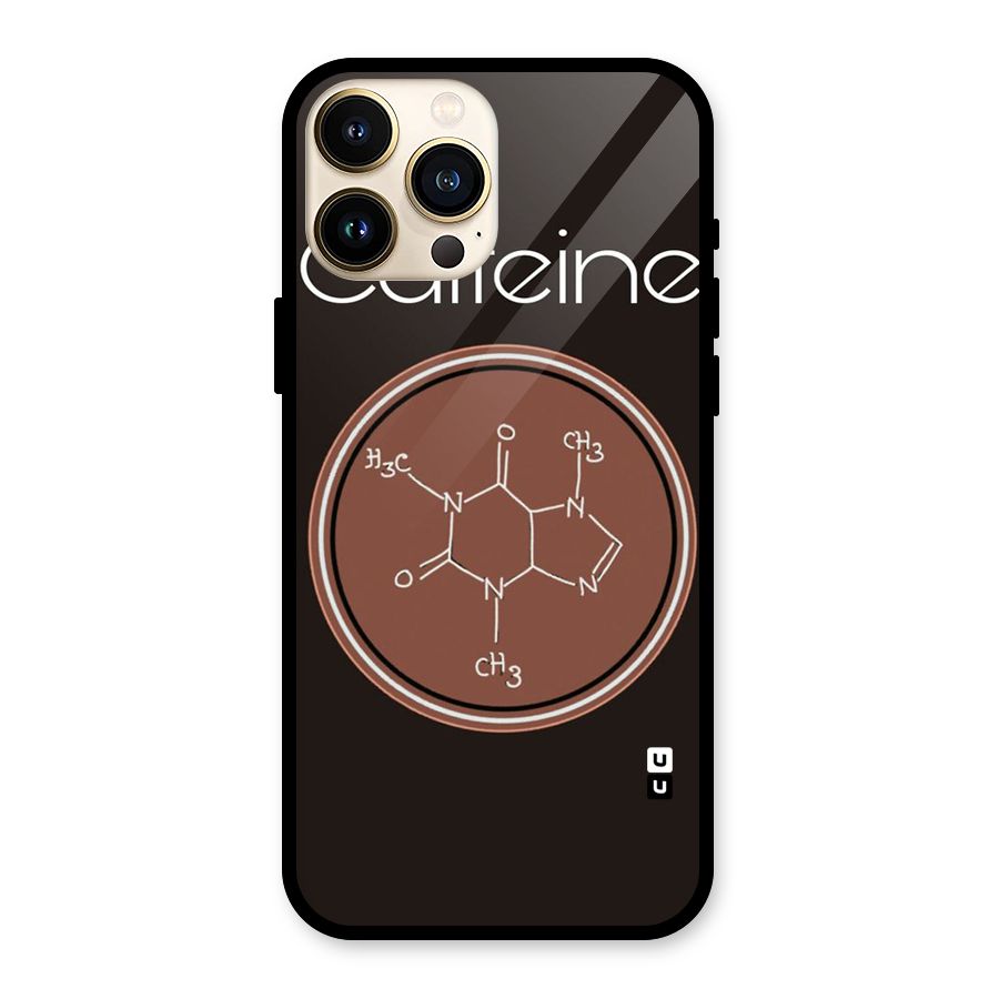 Caffeine Making Glass Back Case for iPhone 13 Pro Max