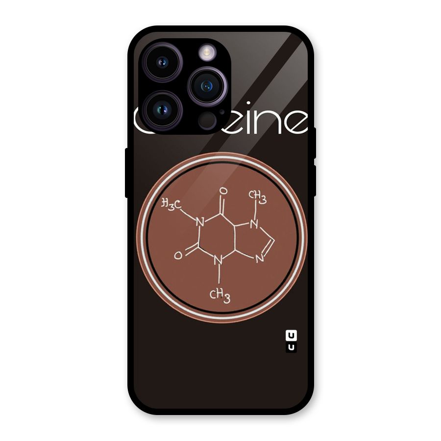Caffeine Making Glass Back Case for iPhone 14 Pro Max