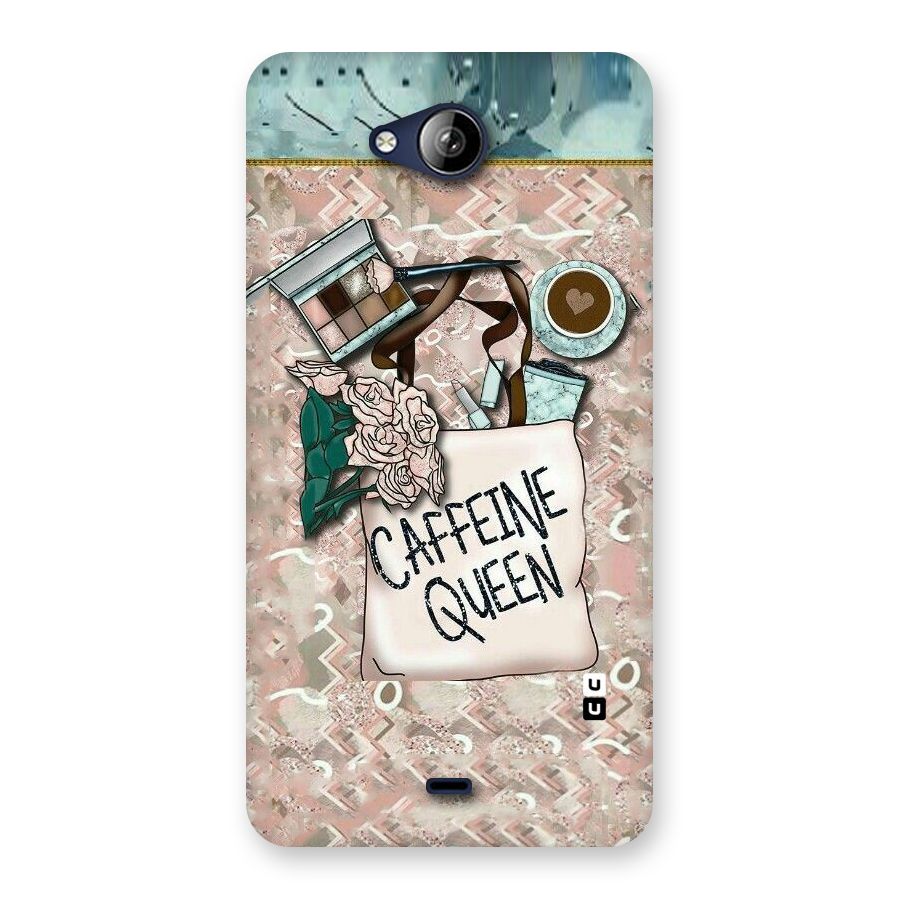 Caffeine Queen Back Case for Canvas Play Q355