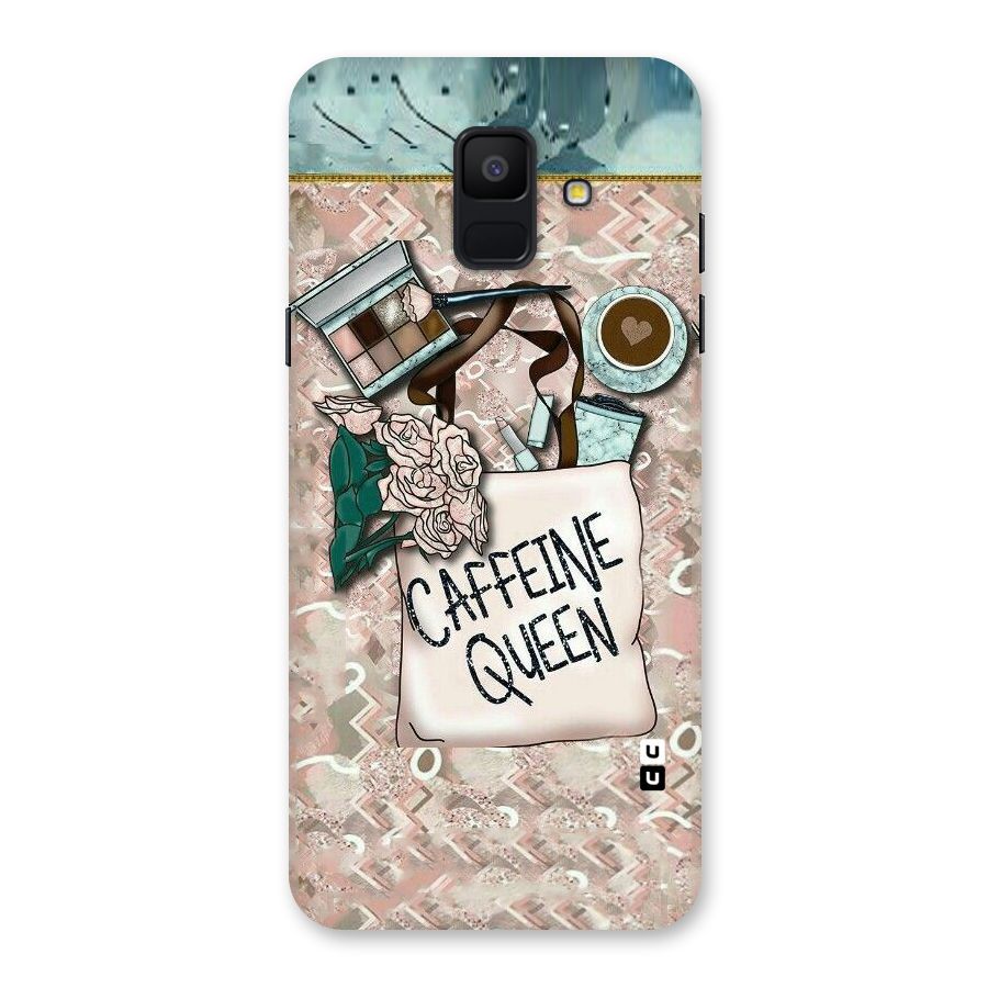 Caffeine Queen Back Case for Galaxy A6 (2018)