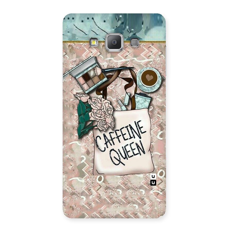 Caffeine Queen Back Case for Galaxy A7