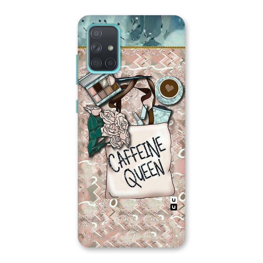 Caffeine Queen Back Case for Galaxy A71