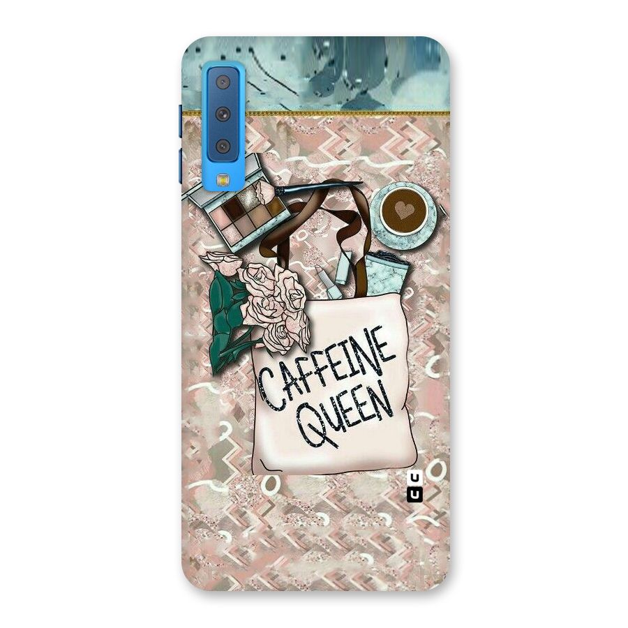 Caffeine Queen Back Case for Galaxy A7 (2018)