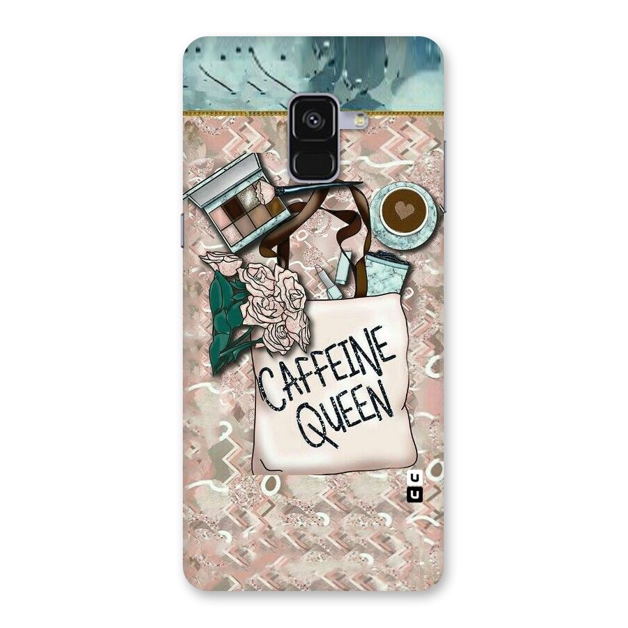 Caffeine Queen Back Case for Galaxy A8 Plus