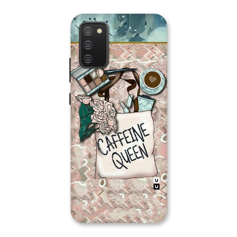 Caffeine Queen Back Case for Galaxy M02s