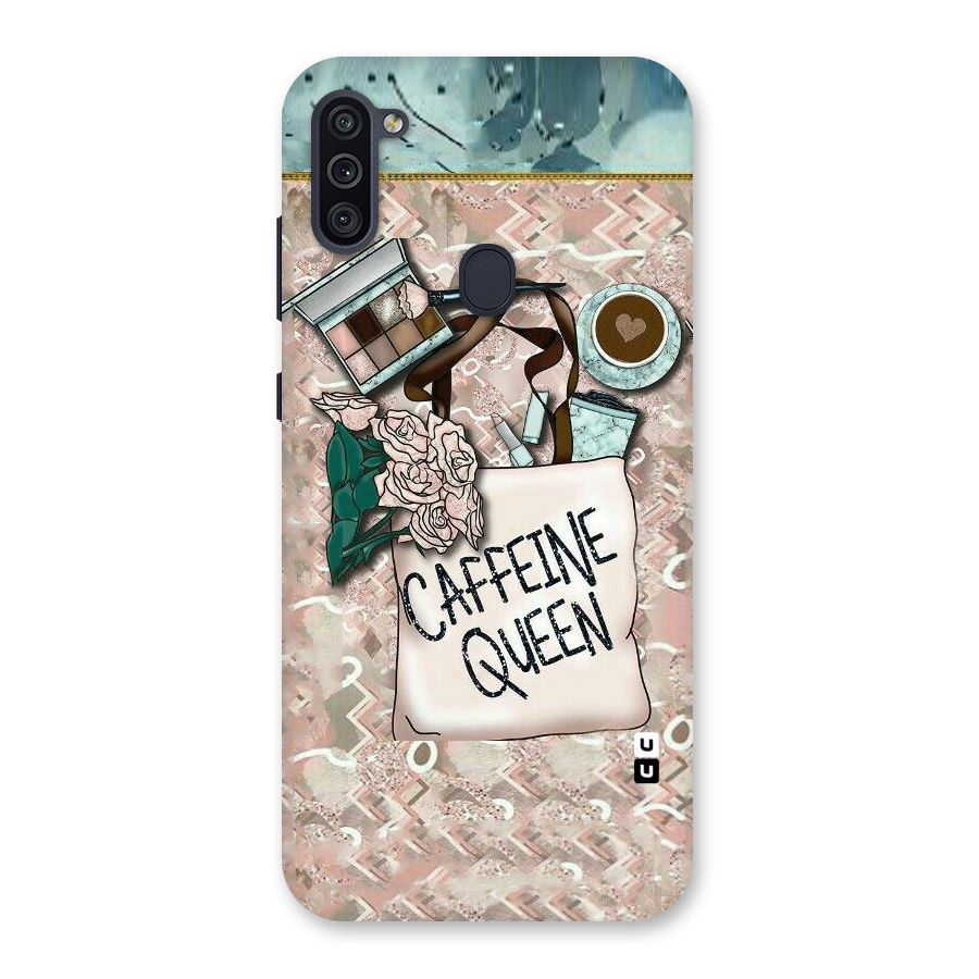 Caffeine Queen Back Case for Galaxy M11