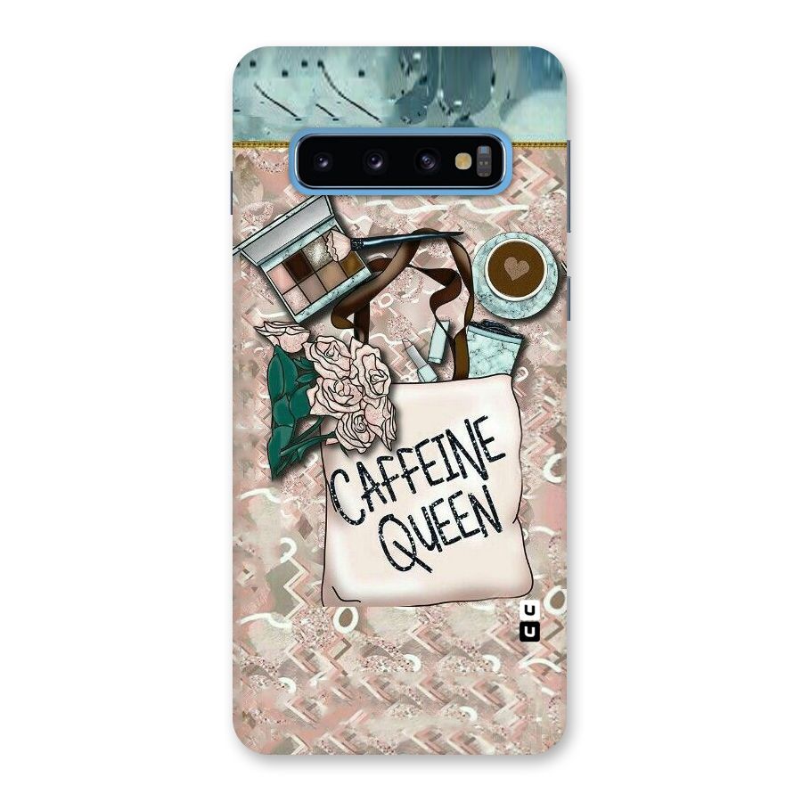 Caffeine Queen Back Case for Galaxy S10