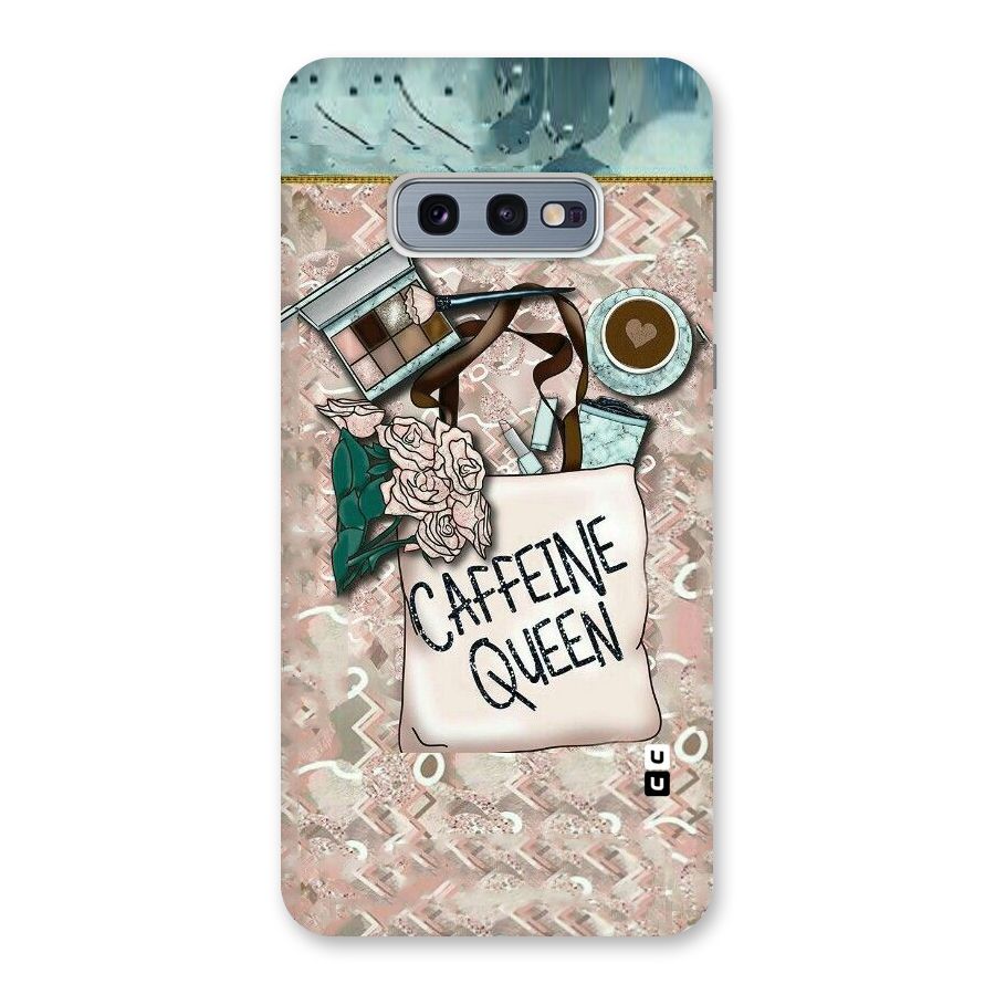 Caffeine Queen Back Case for Galaxy S10e
