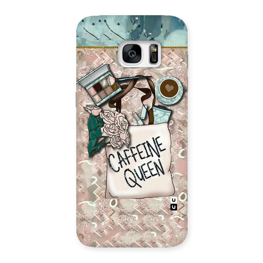 Caffeine Queen Back Case for Galaxy S7 Edge