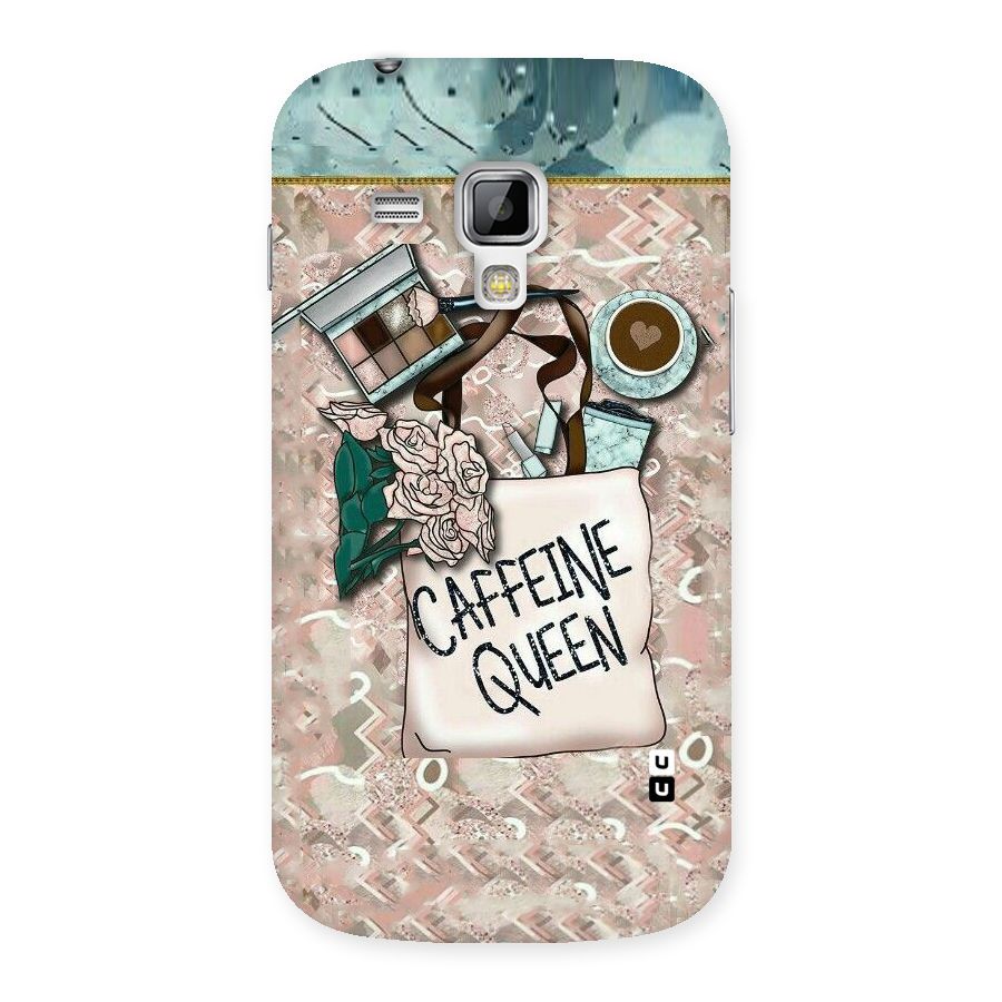 Caffeine Queen Back Case for Galaxy S Duos