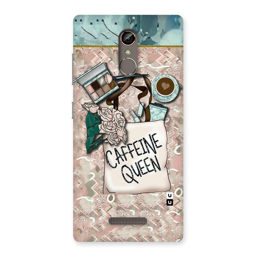 Caffeine Queen Back Case for Gionee S6s