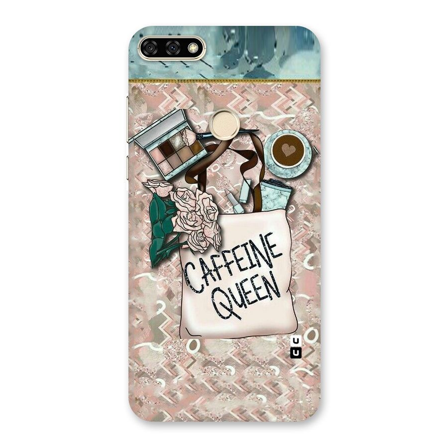 Caffeine Queen Back Case for Honor 7A