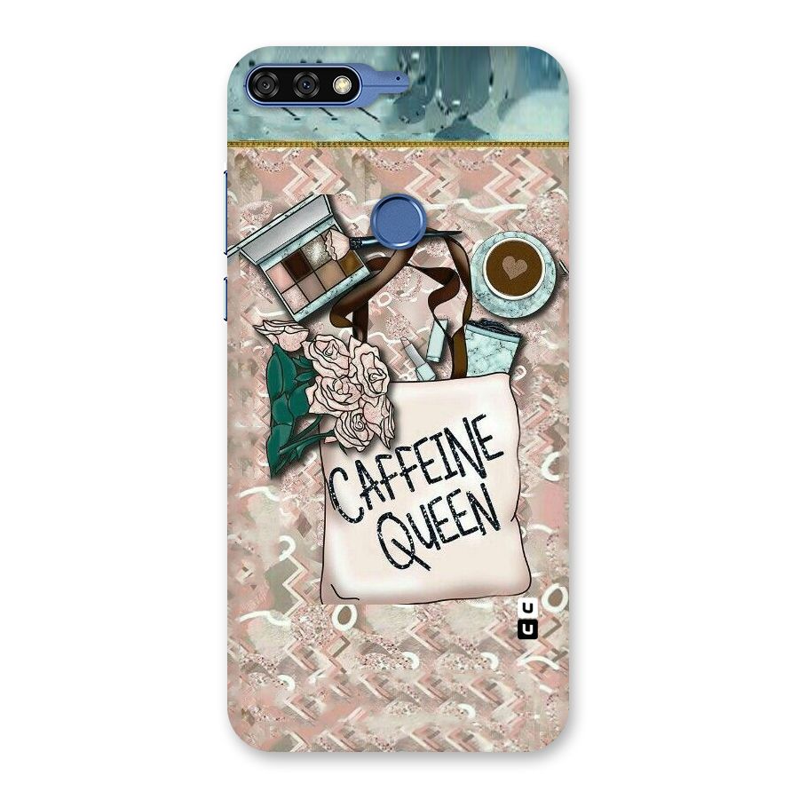 Caffeine Queen Back Case for Honor 7C