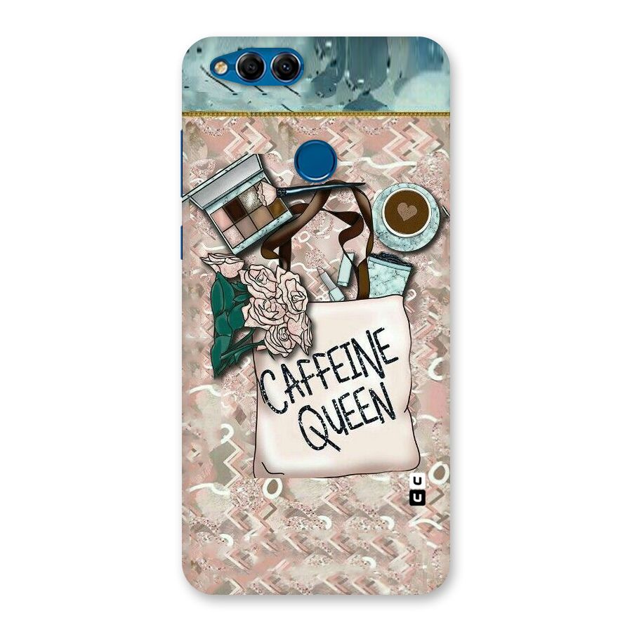 Caffeine Queen Back Case for Honor 7X