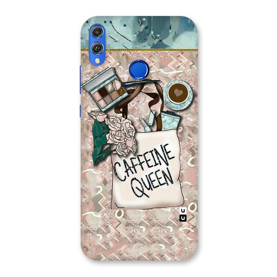 Caffeine Queen Back Case for Honor 8X
