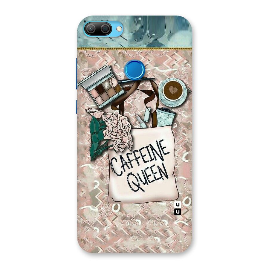 Caffeine Queen Back Case for Honor 9N