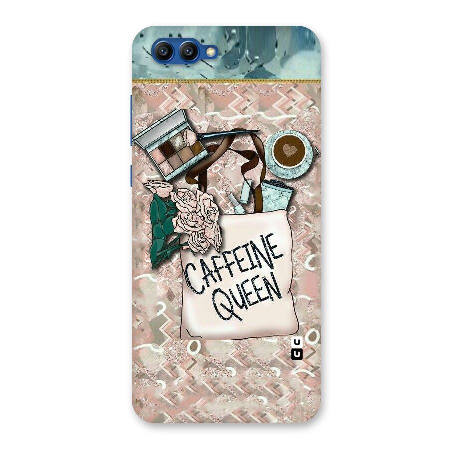 Caffeine Queen Back Case for Honor View 10