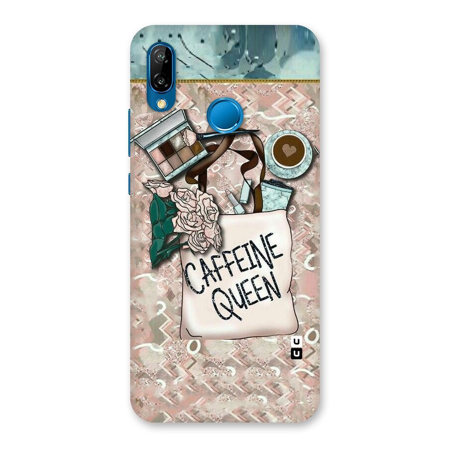 Caffeine Queen Back Case for Huawei P20 Lite