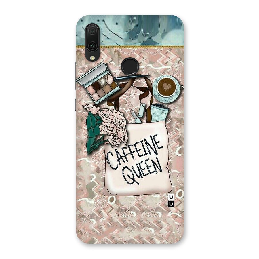 Caffeine Queen Back Case for Huawei Y9 (2019)