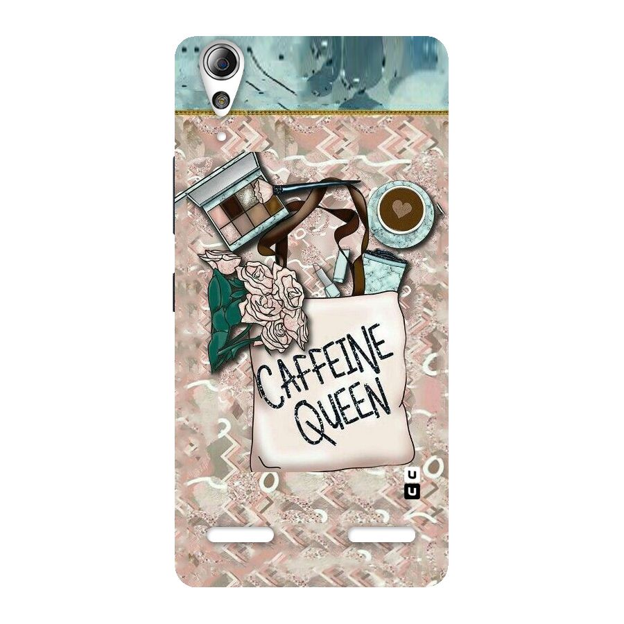 Caffeine Queen Back Case for Lenovo A6000 Plus