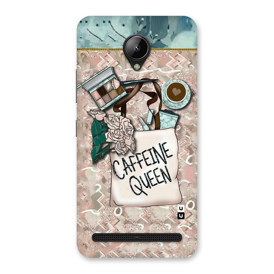 Caffeine Queen Back Case for Lenovo C2