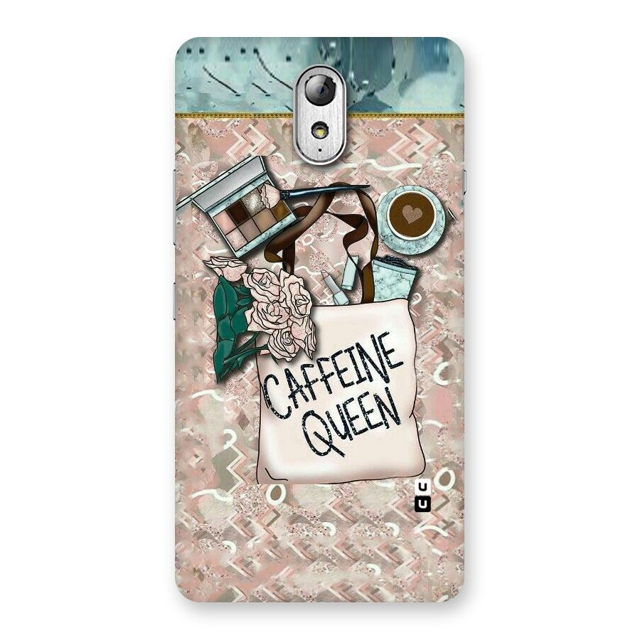 Caffeine Queen Back Case for Lenovo Vibe P1M