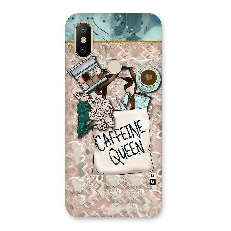 Caffeine Queen Back Case for Mi A2