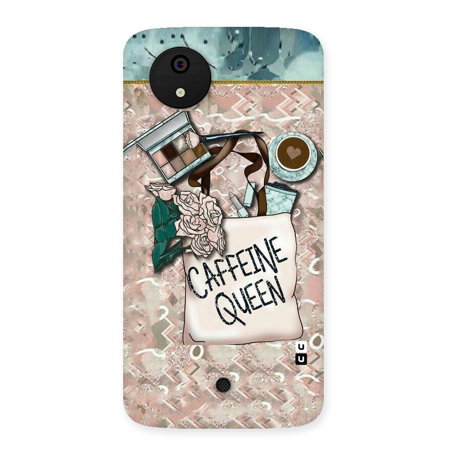 Caffeine Queen Back Case for Micromax Canvas A1