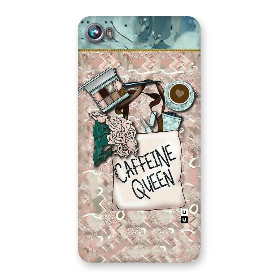 Caffeine Queen Back Case for Micromax Canvas Fire 4 A107