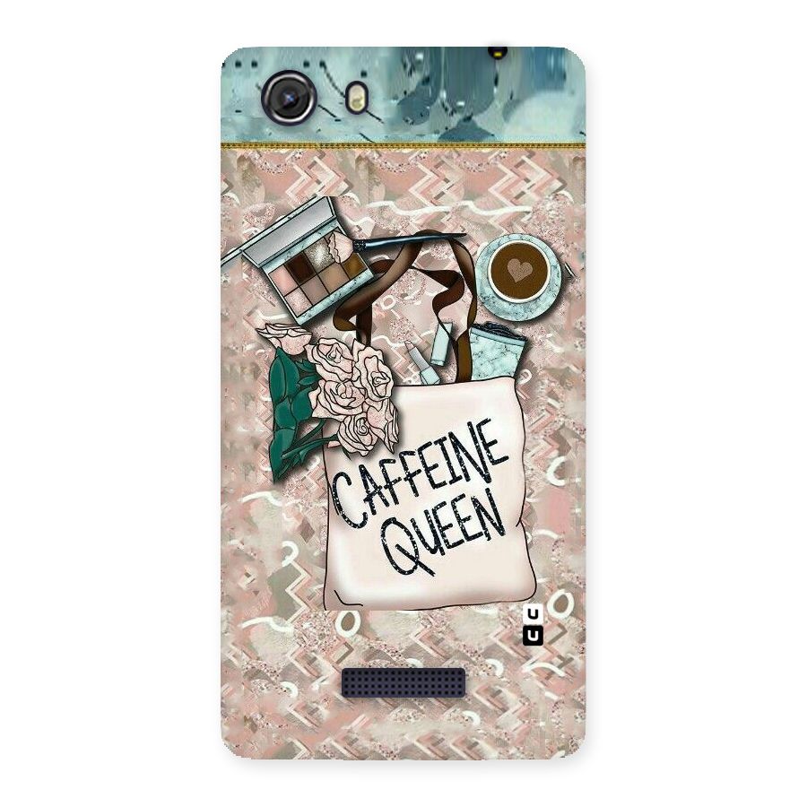 Caffeine Queen Back Case for Micromax Unite 3