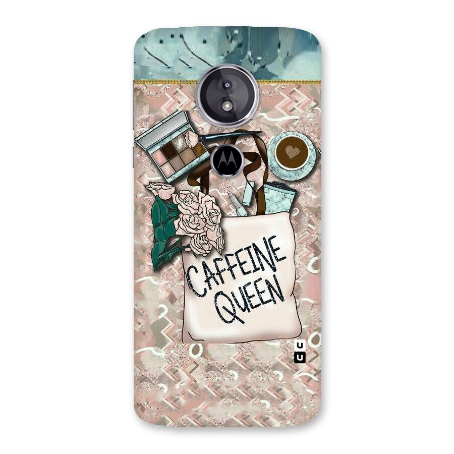 Caffeine Queen Back Case for Moto E5