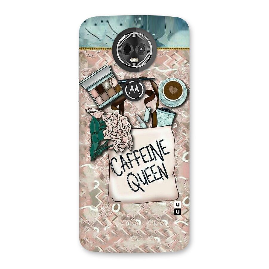 Caffeine Queen Back Case for Moto E5 Plus