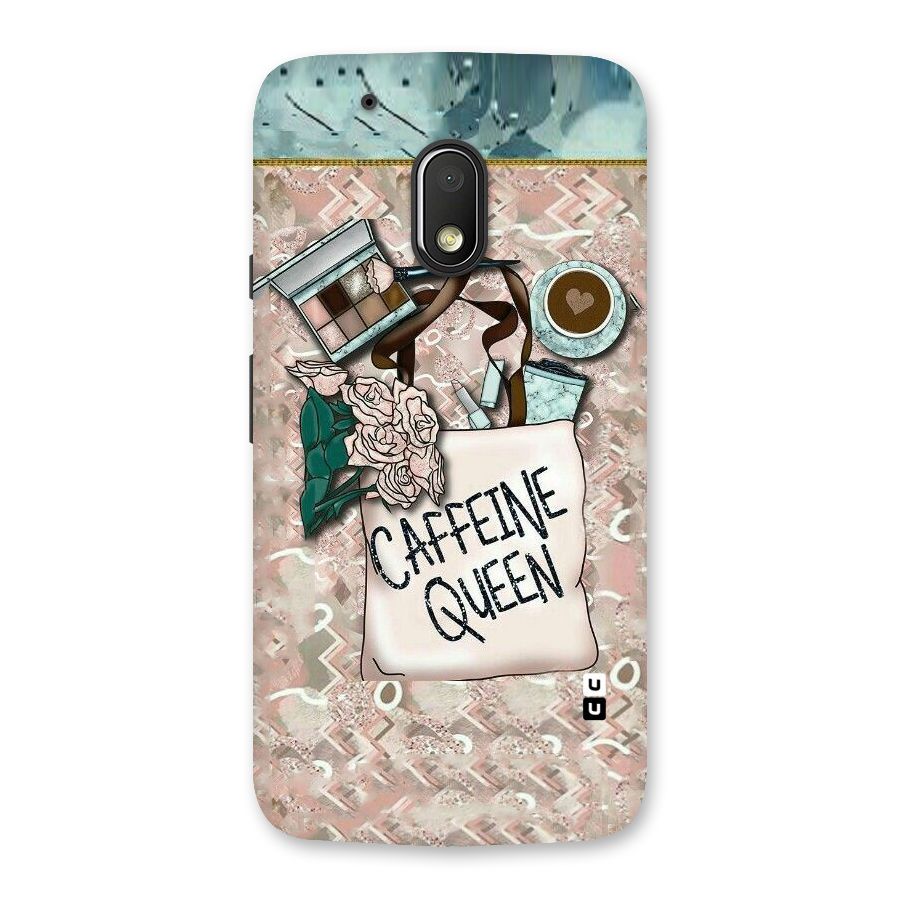 Caffeine Queen Back Case for Moto G4 Play