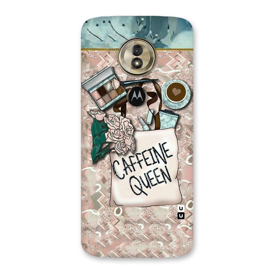 Caffeine Queen Back Case for Moto G6 Play