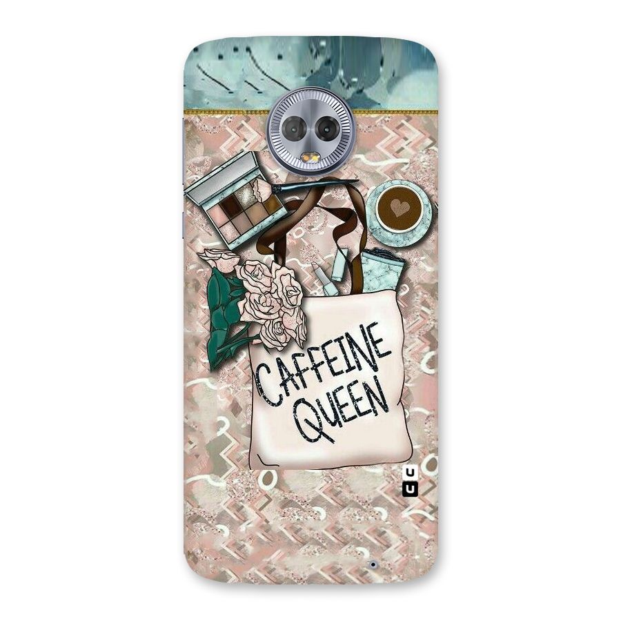 Caffeine Queen Back Case for Moto G6 Plus