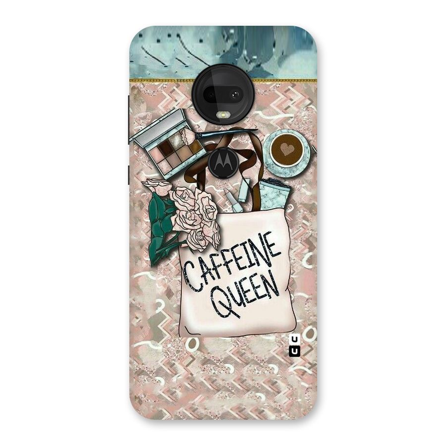 Caffeine Queen Back Case for Moto G7