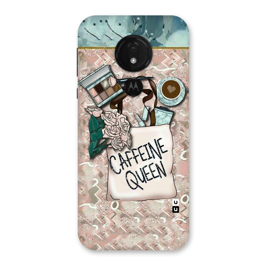 Caffeine Queen Back Case for Moto G7 Power