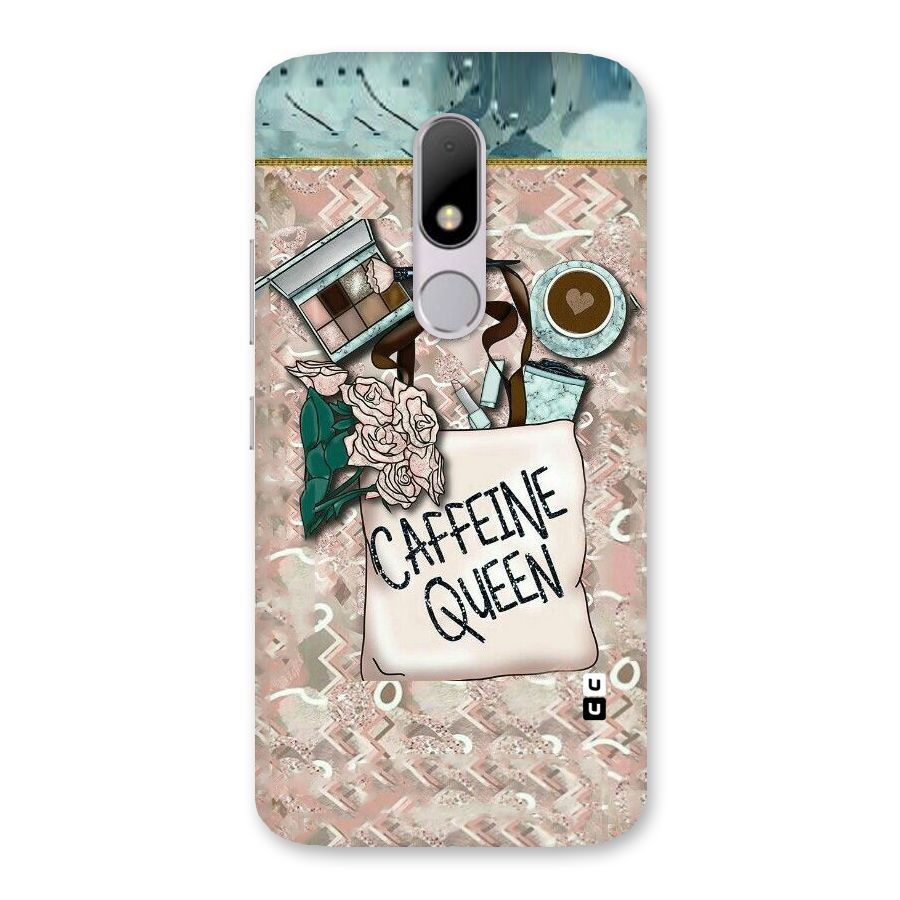 Caffeine Queen Back Case for Moto M