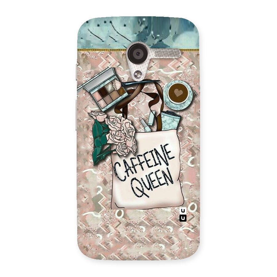 Caffeine Queen Back Case for Moto X